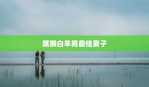 属猴白羊男最佳妻子