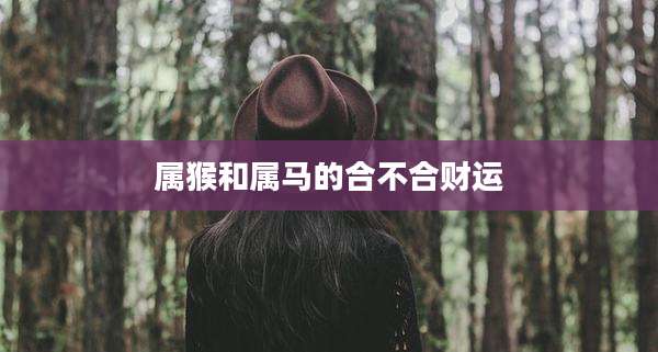 属猴和属马的合不合财运