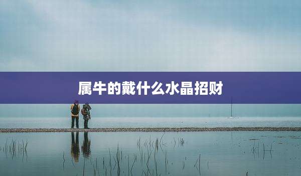 属牛的戴什么水晶招财