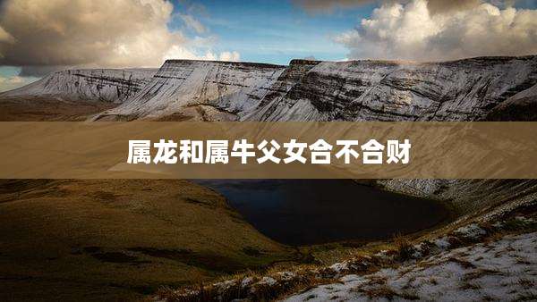 属龙和属牛父女合不合财