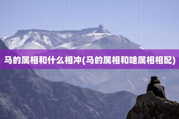 马的属相和什么相冲(马的属相和啥属相相配)