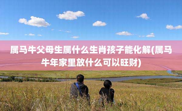 属马牛父母生属什么生肖孩子能化解(属马牛年家里放什么可以旺财)
