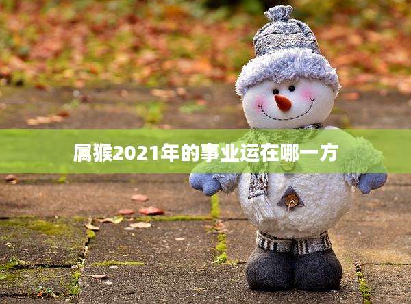 属猴2021年的事业运在哪一方