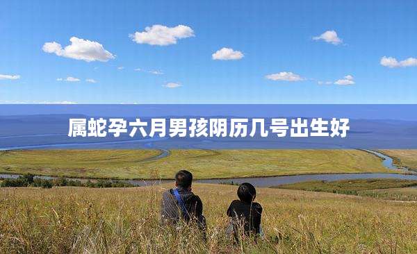 属蛇孕六月男孩阴历几号出生好