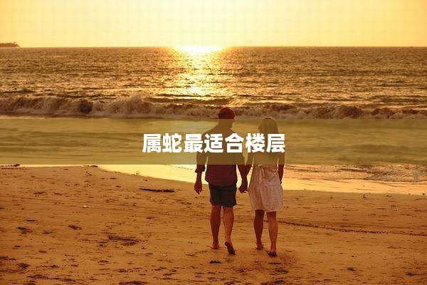 属蛇最适合楼层