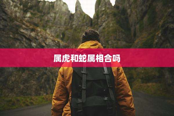 属虎和蛇属相合吗