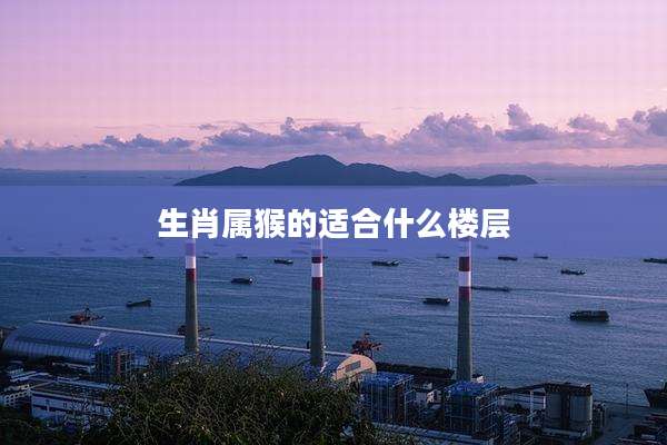 生肖属猴的适合什么楼层