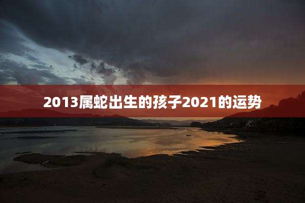 2013属蛇出生的孩子2021的运势