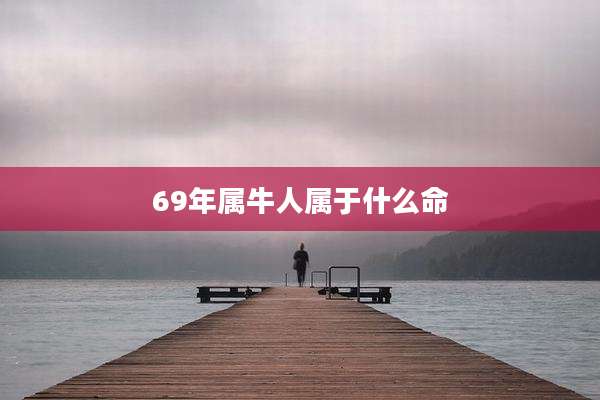 69年属牛人属于什么命