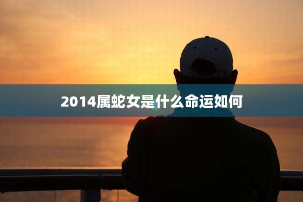 2014属蛇女是什么命运如何