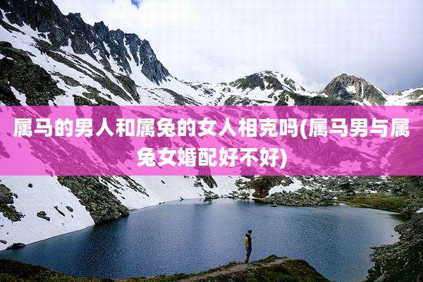 属马的男人和属兔的女人相克吗(属马男与属兔女婚配好不好)