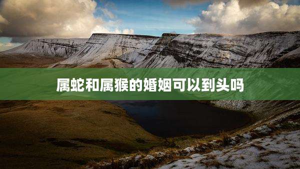 属蛇和属猴的婚姻可以到头吗