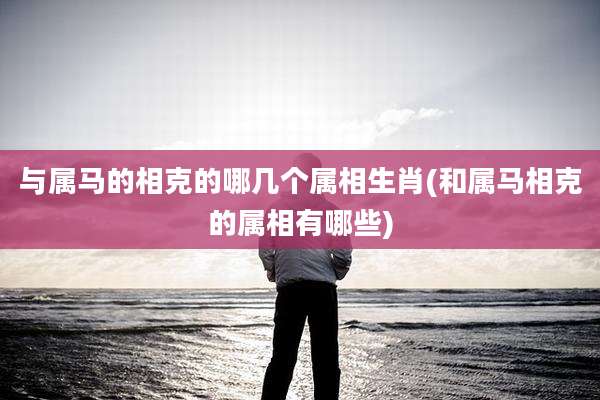与属马的相克的哪几个属相生肖(和属马相克的属相有哪些)
