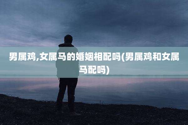 男属鸡,女属马的婚姻相配吗(男属鸡和女属马配吗)
