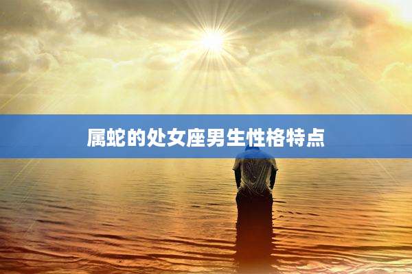 属蛇的处女座男生性格特点