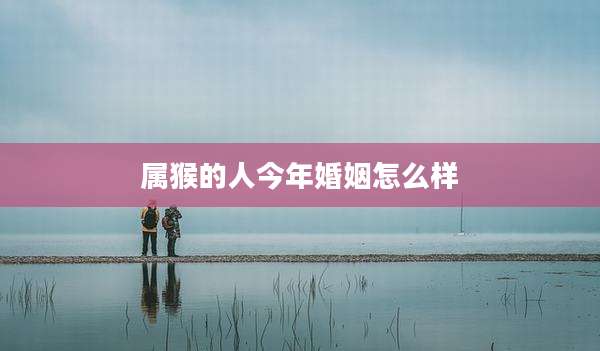 属猴的人今年婚姻怎么样