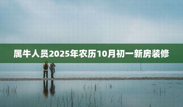 属牛人员2025年农历10月初一新房装修