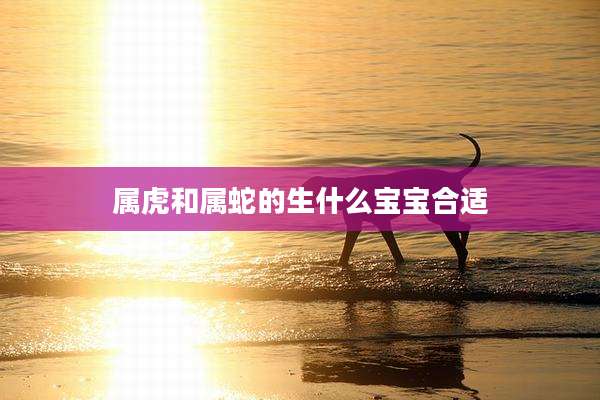 属虎和属蛇的生什么宝宝合适