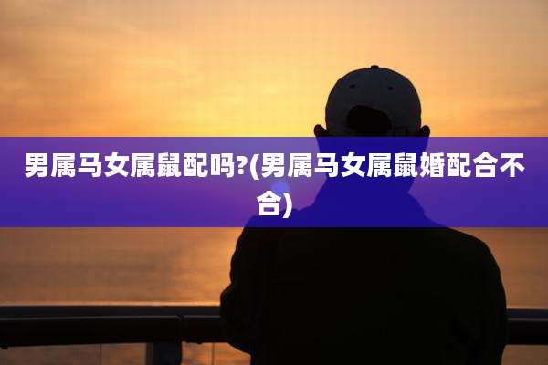 男属马女属鼠配吗?(男属马女属鼠婚配合不合)