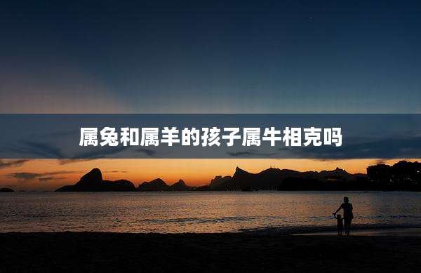 属兔和属羊的孩子属牛相克吗