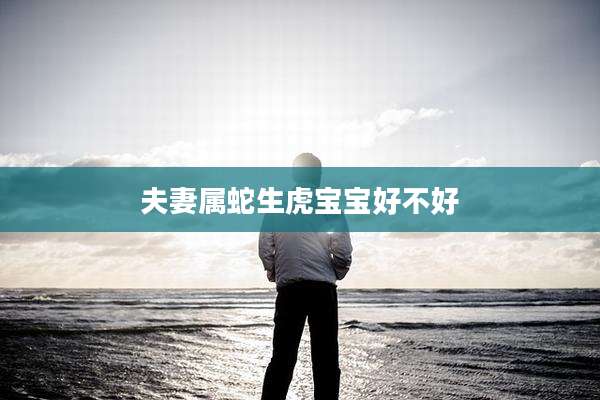 夫妻属蛇生虎宝宝好不好