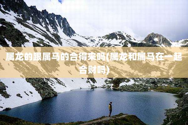 属龙的跟属马的合得来吗(属龙和属马在一起合财吗)