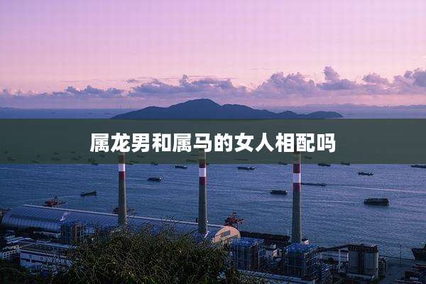 属龙男和属马的女人相配吗