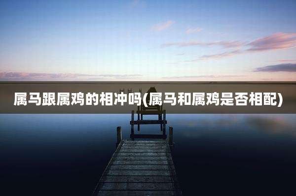 属马跟属鸡的相冲吗(属马和属鸡是否相配)