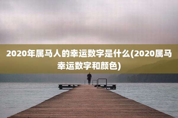 2020年属马人的幸运数字是什么(2020属马幸运数字和颜色)