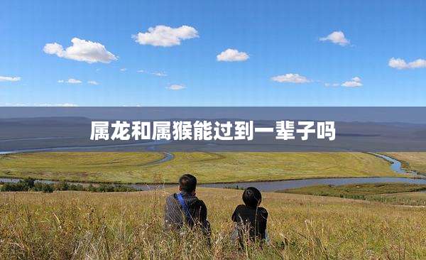 属龙和属猴能过到一辈子吗