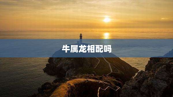 牛属龙相配吗