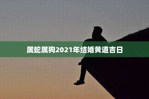 属蛇属狗2021年结婚黄道吉日
