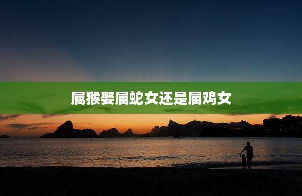 属猴娶属蛇女还是属鸡女