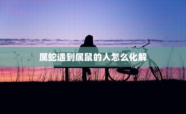 属蛇遇到属鼠的人怎么化解