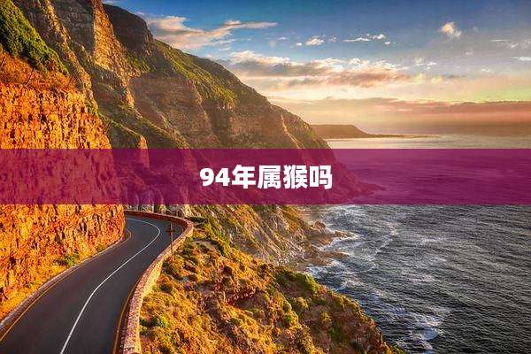 94年属猴吗