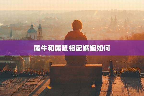 属牛和属鼠相配婚姻如何