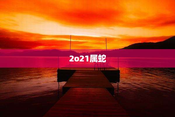 2o21属蛇