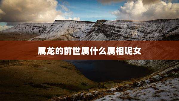 属龙的前世属什么属相呢女