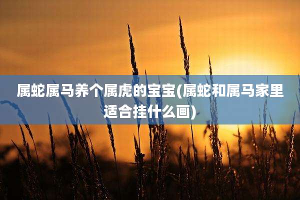 属蛇属马养个属虎的宝宝(属蛇和属马家里适合挂什么画)