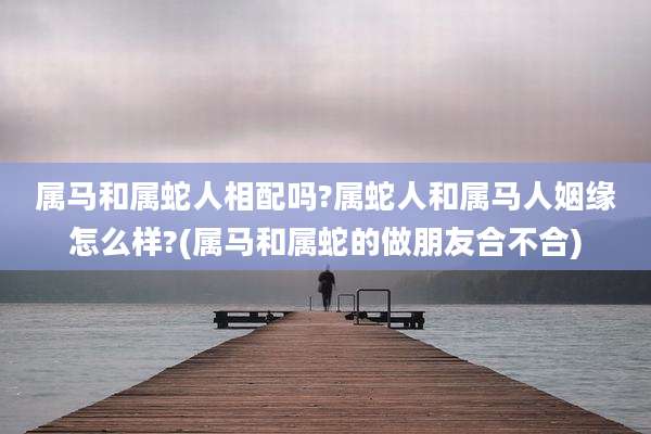 属马和属蛇人相配吗?属蛇人和属马人姻缘怎么样?(属马和属蛇的做朋友合不合)