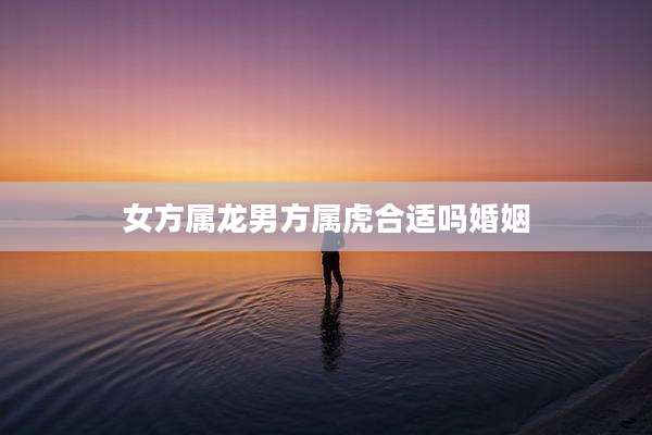 女方属龙男方属虎合适吗婚姻