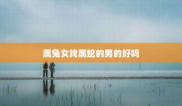 属兔女找属蛇的男的好吗