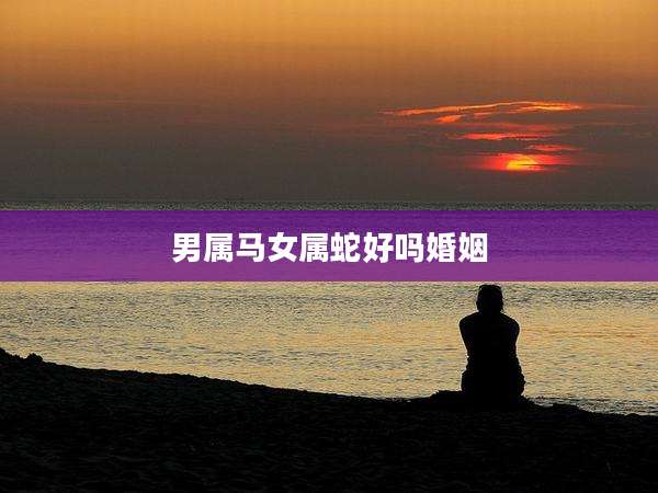 男属马女属蛇好吗婚姻