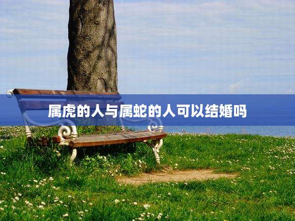 属虎的人与属蛇的人可以结婚吗