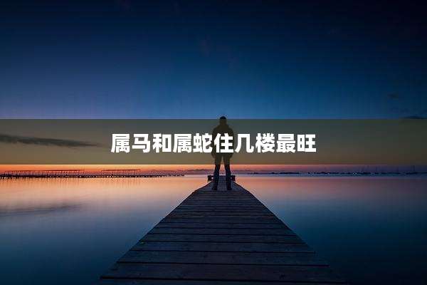 属马和属蛇住几楼最旺