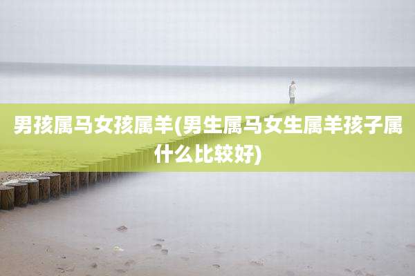 男孩属马女孩属羊(男生属马女生属羊孩子属什么比较好)