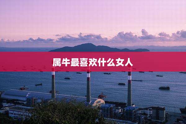 属牛最喜欢什么女人