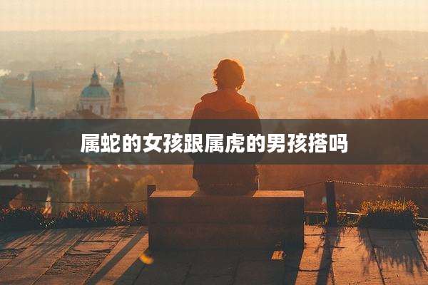 属蛇的女孩跟属虎的男孩搭吗