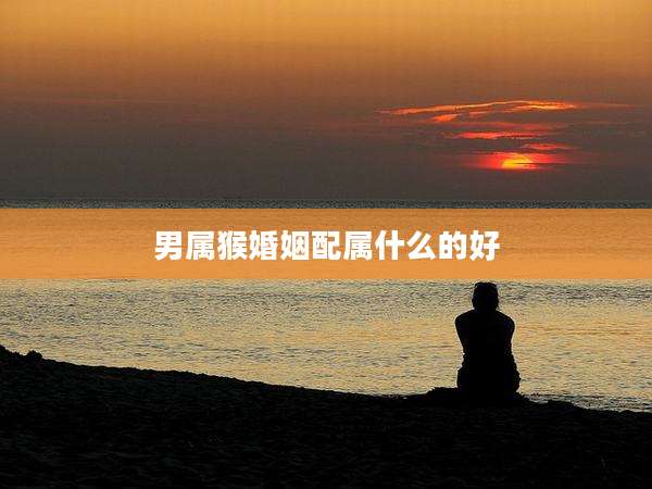 男属猴婚姻配属什么的好