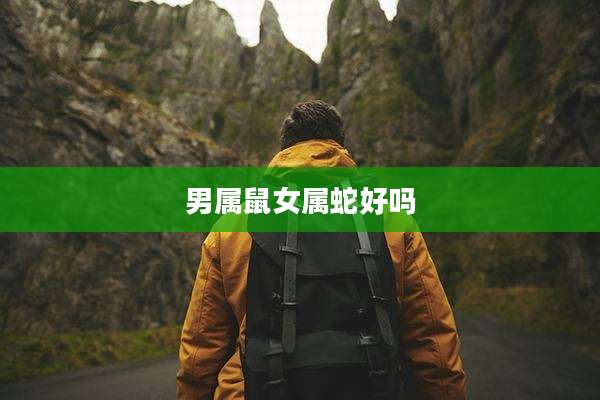 男属鼠女属蛇好吗